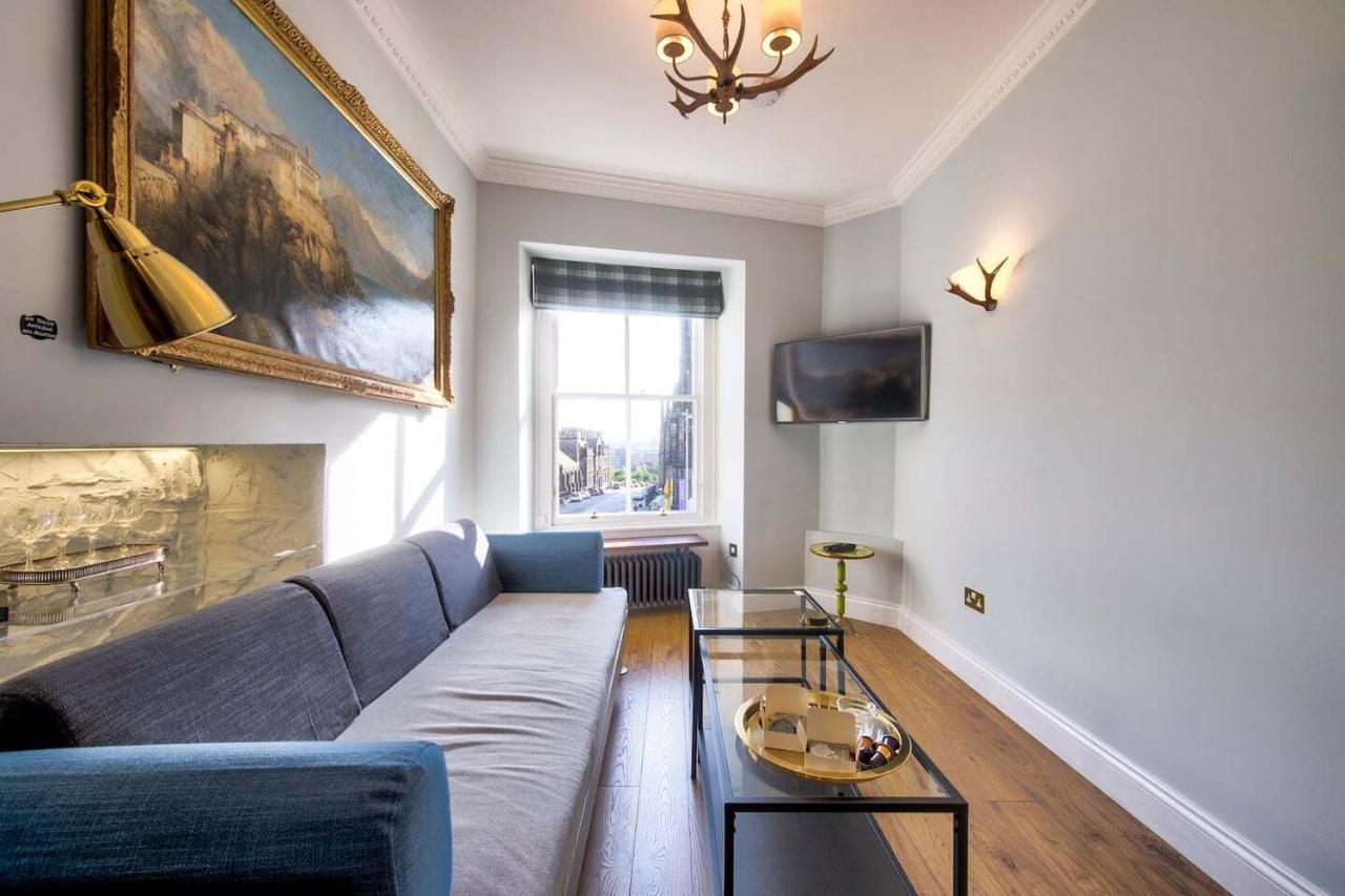 Upper Bow - Luxurious, Modern 1Br Apartment Near Castle Edynburg Zewnętrze zdjęcie
