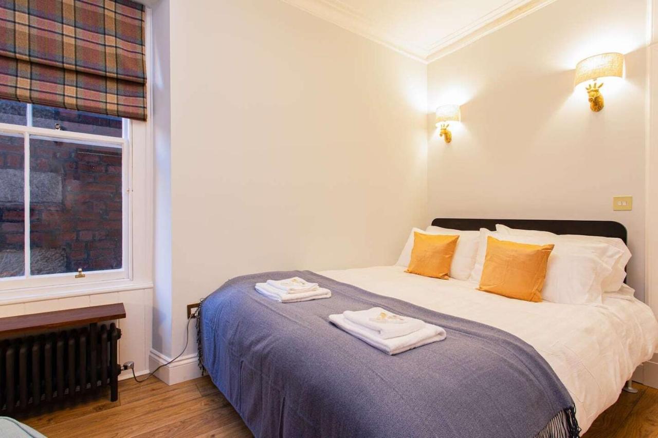 Upper Bow - Luxurious, Modern 1Br Apartment Near Castle Edynburg Zewnętrze zdjęcie